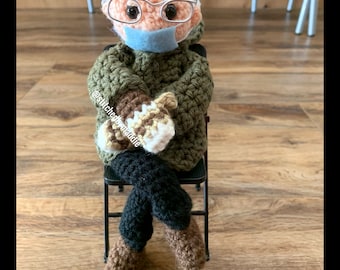 Inauguration Bernie Sanders Doll