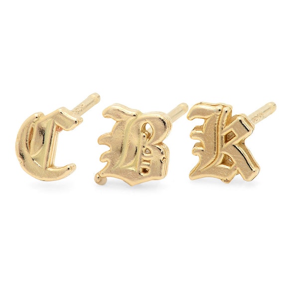 Old english earrings sale