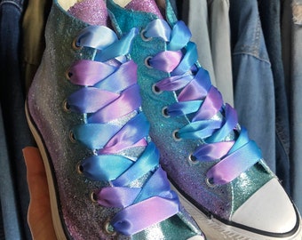 silver ombre converse