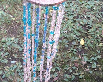 Glittery dreams suncatcher,sun catcher,window crystals, porch,patio,decoration,crystal suncatcher,prism,14 inches,sugarbearproductions,gift