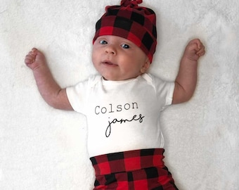 Newborn boy coming home outfit, baby boy take home outfit, Newborn Christmas Outfit, hospital outfit for newborn boy