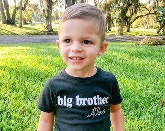 Big Brother Shirt - Retro Big Brother Shirt - Vintage Big Brother Kids shirt - Hipster Big Brother Tee
