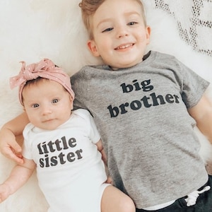 Big Brother Little Sister Outfit / Big Brother Little Sister Set / Big ...