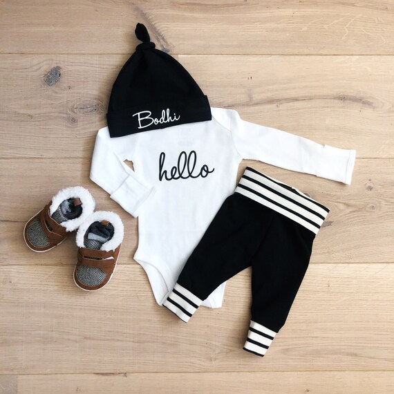 etsy newborn boy coming home outfit