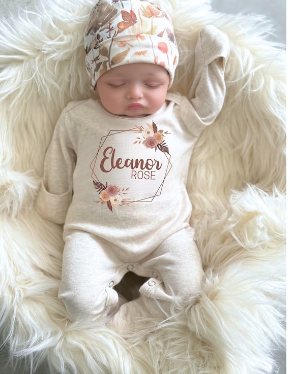 Newborn Girl Coming Home Outfit Fall, Newborn Girl Coming