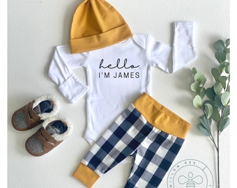 Newborn boy Fall coming home outfit, baby boy coming home outfit, baby boy take home outfit newborn boy outfit, take me home outfit for boys