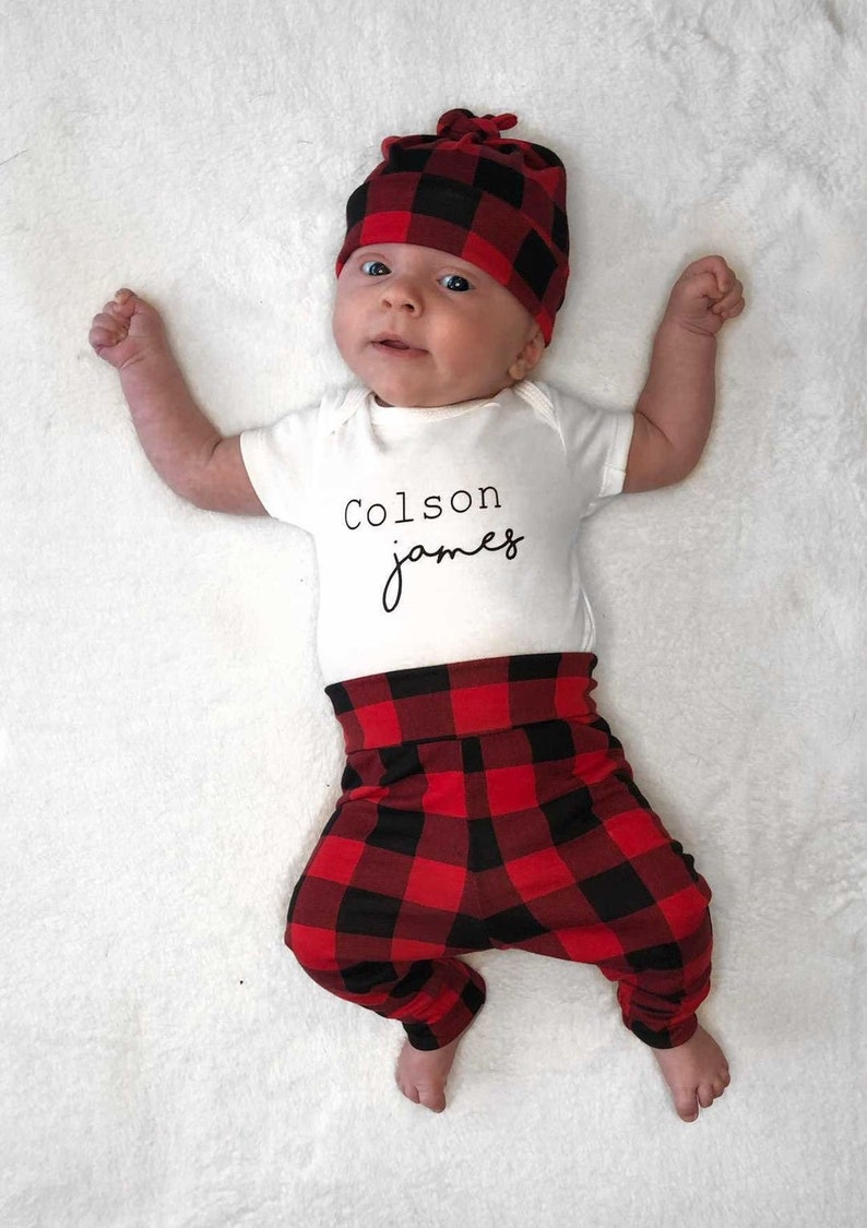 Newborn Boy Coming Home Outfit Baby Boy Take Home Outfit Etsy