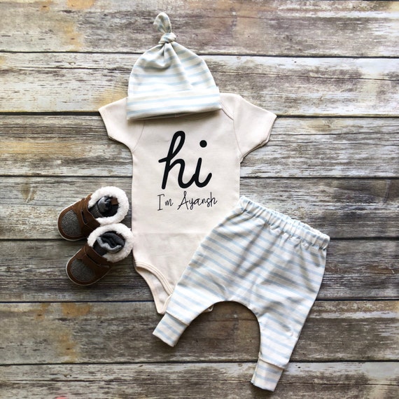 Baby Boy Coming Home Outfit Newborn Boy 