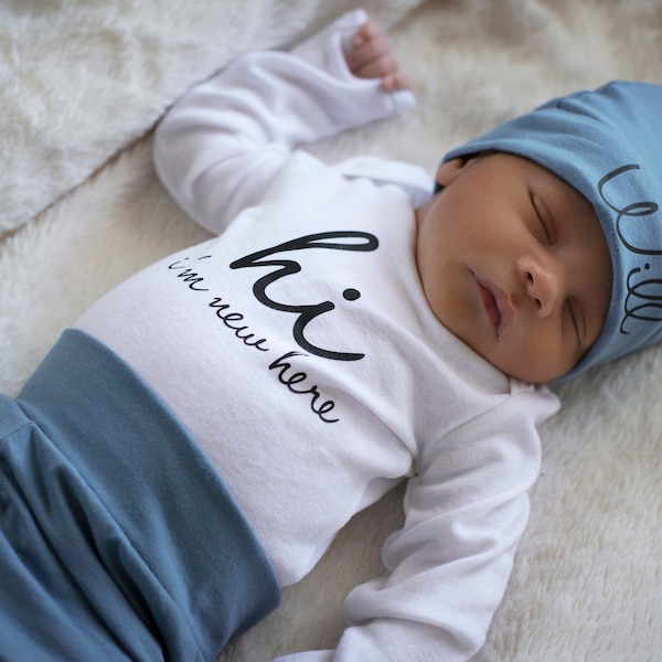 Baby Boy Coming Home Outfit - Etsy