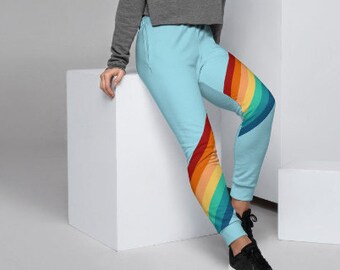 Rainbow Joggers - Etsy