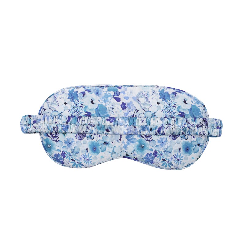 100% pure mulberry silk sleep mask/ eye mask/eye cover/super soft, hypoallergenic, handmade, unique hand painted design, night mask image 7