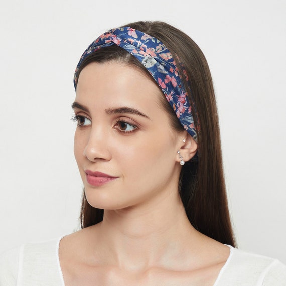 Pure Silk Headband, 100% Natural Mulberry Silk, Twisted Knot  display picture 2