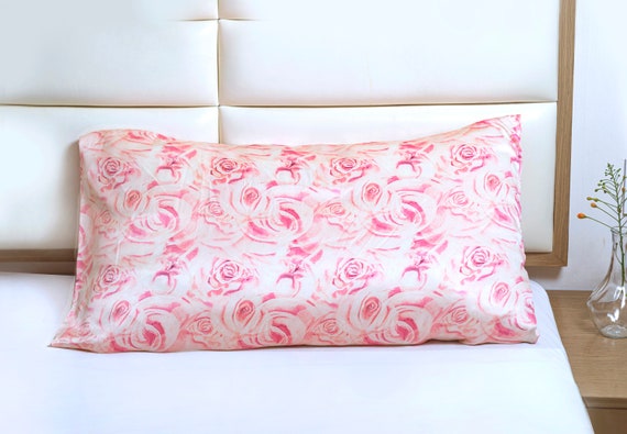Patterned silk pillowcase online