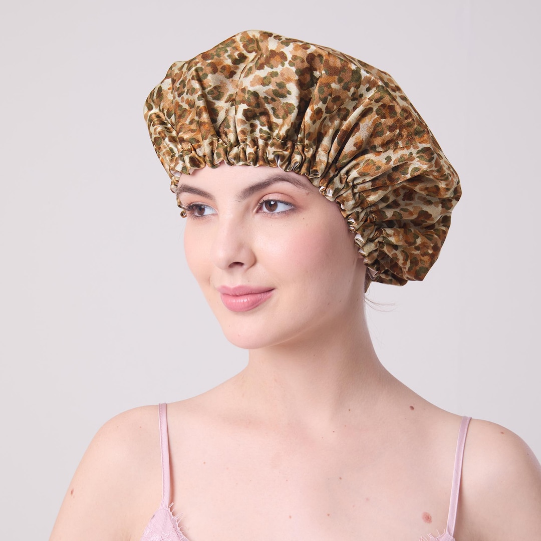 Bonnet Protector String 100% Pure Mulberry Silk Bonnet/ Sleep Cap/reversible/ Adjustable String ...