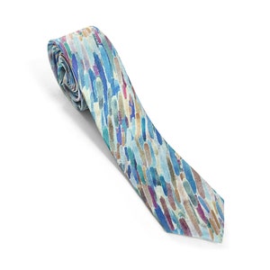 Handpainted silk tie for men, silk pocket square, silk cufflinks silver plated, men's accessories, father's day gift, gift for him, weddings