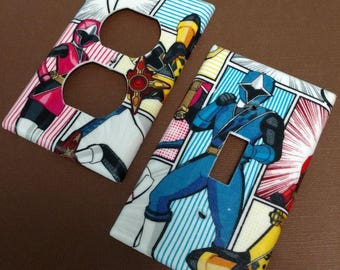 Power Rangers Light Switch Covers Outlet Covers