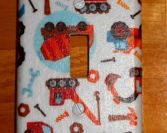 Construction Trucks  Light Switch Covers Outlet Covers