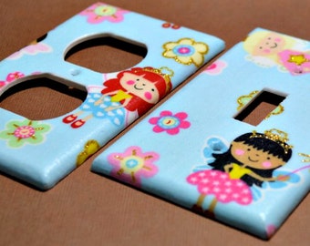 Fairy Ballerinas  Light Switch Covers Outlet Covers