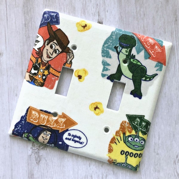 Toy Story   Light Switch Covers Outlet Covers, Buzz Lightyear, Woody, Rex