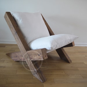 Rustic Lounge Chair. Barn Wood Lounge Chair. Rustic Arm Chair. Reclaimed Wood Lounge Chair. Lounge Chair Living Room. Living Room Chair.