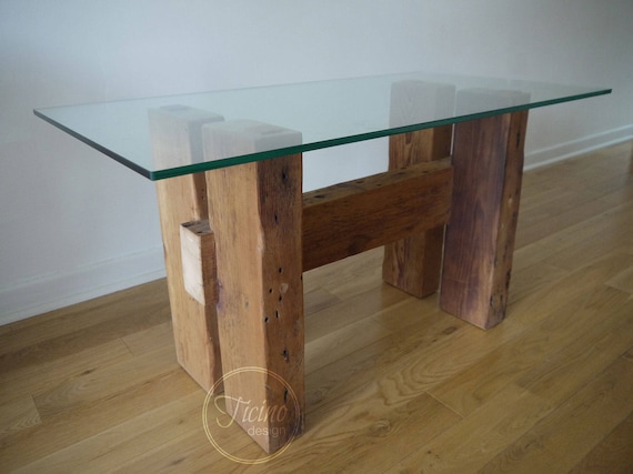 Barn Wood End Table. Rustic Side Table. Reclaimed Wood Table