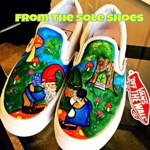 Custom Hand Painted Vans image 4