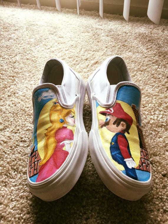 etsy painted vans