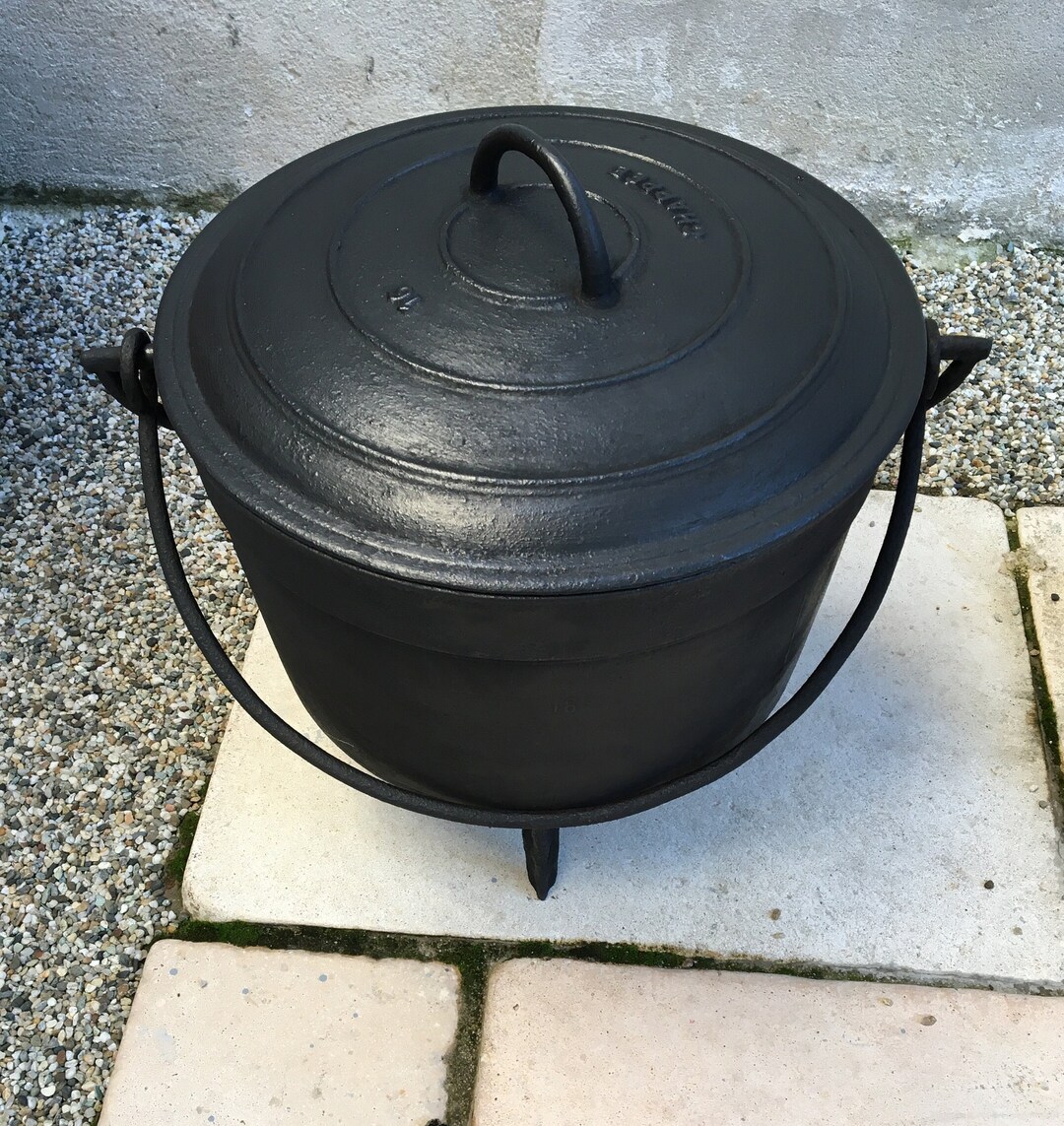 Cast Iron Cauldroncooking Pot Etsy