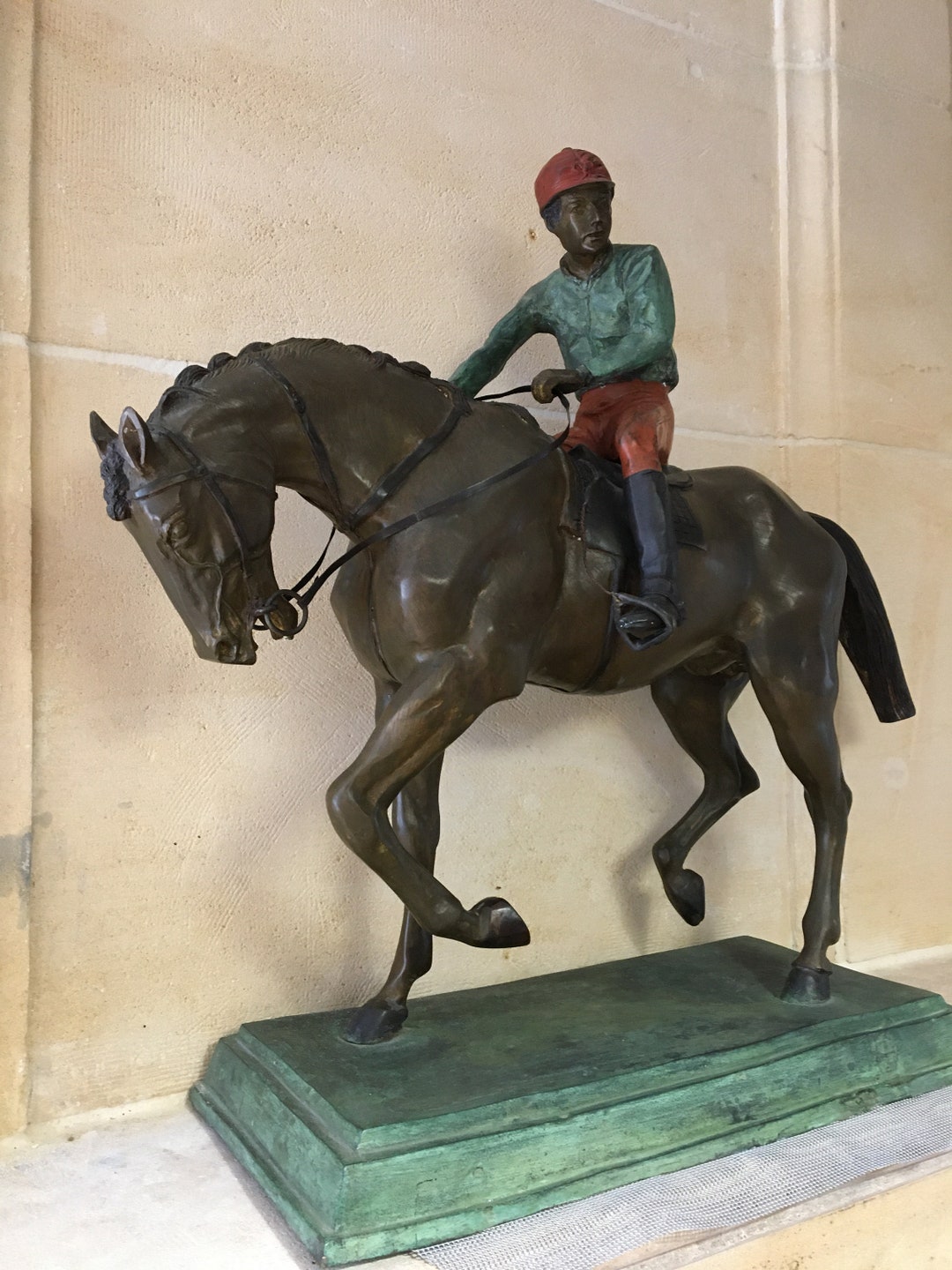 Bronze Race Horse - Etsy