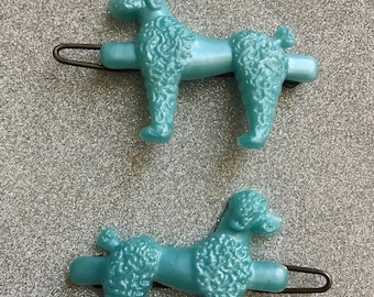 Poodle Hair Clips