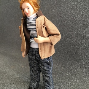 Porcelain Male Dolls House Doll