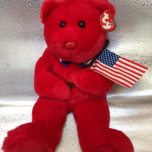 Ty Beanie Baby-Thomas The Bear
