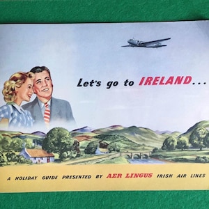 Irish Nostalgic Airline Brochure