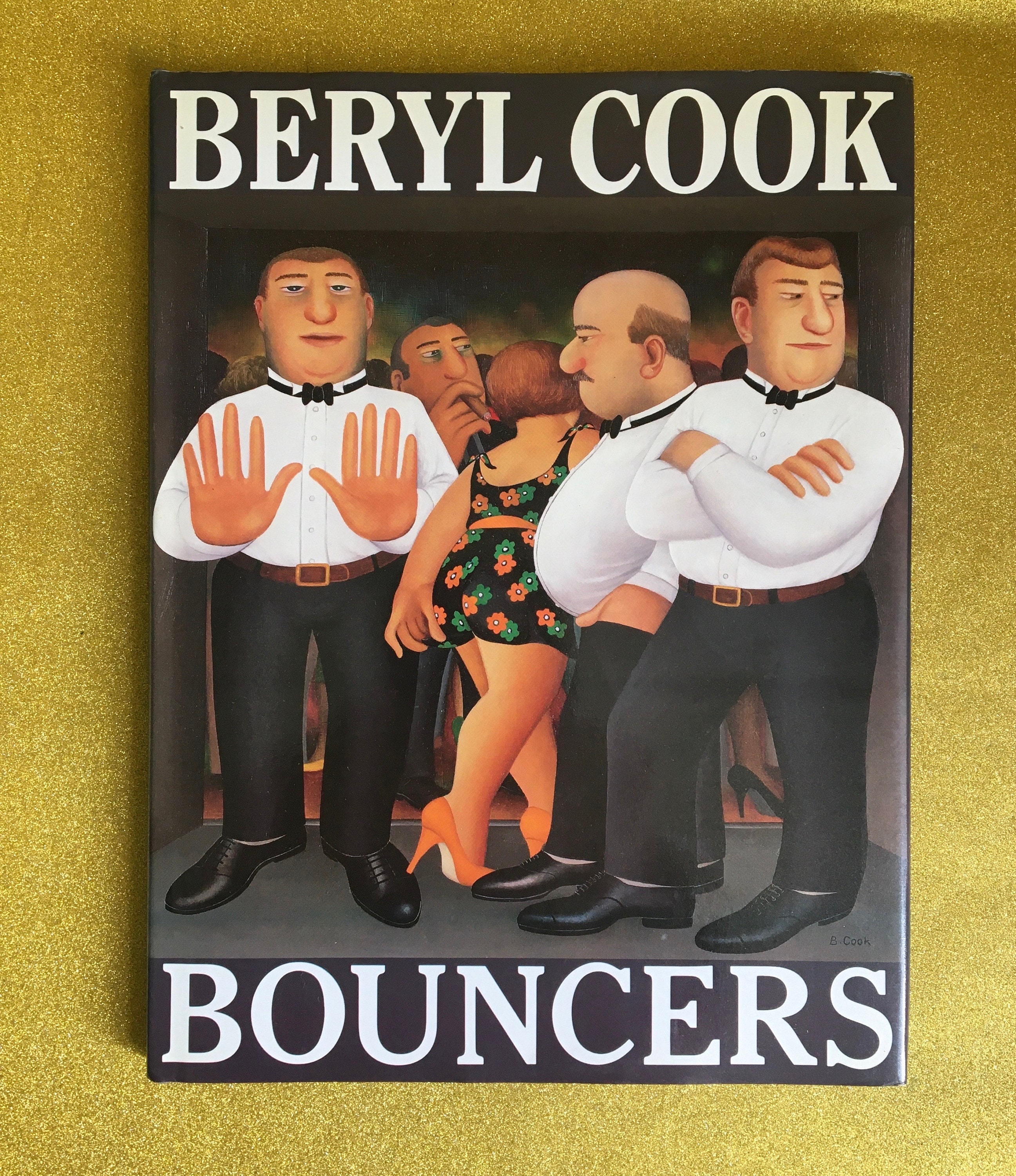 Vintage 1991 FIRST EDITION 'bouncers' by Beryl Cook in