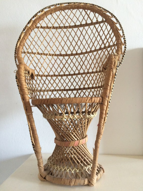 doll peacock chair