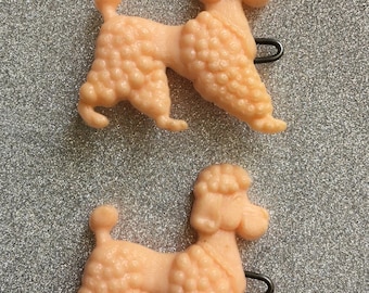 Poodle Hair Clips