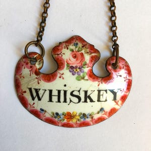 Whiskey Decanter Etiquette Label