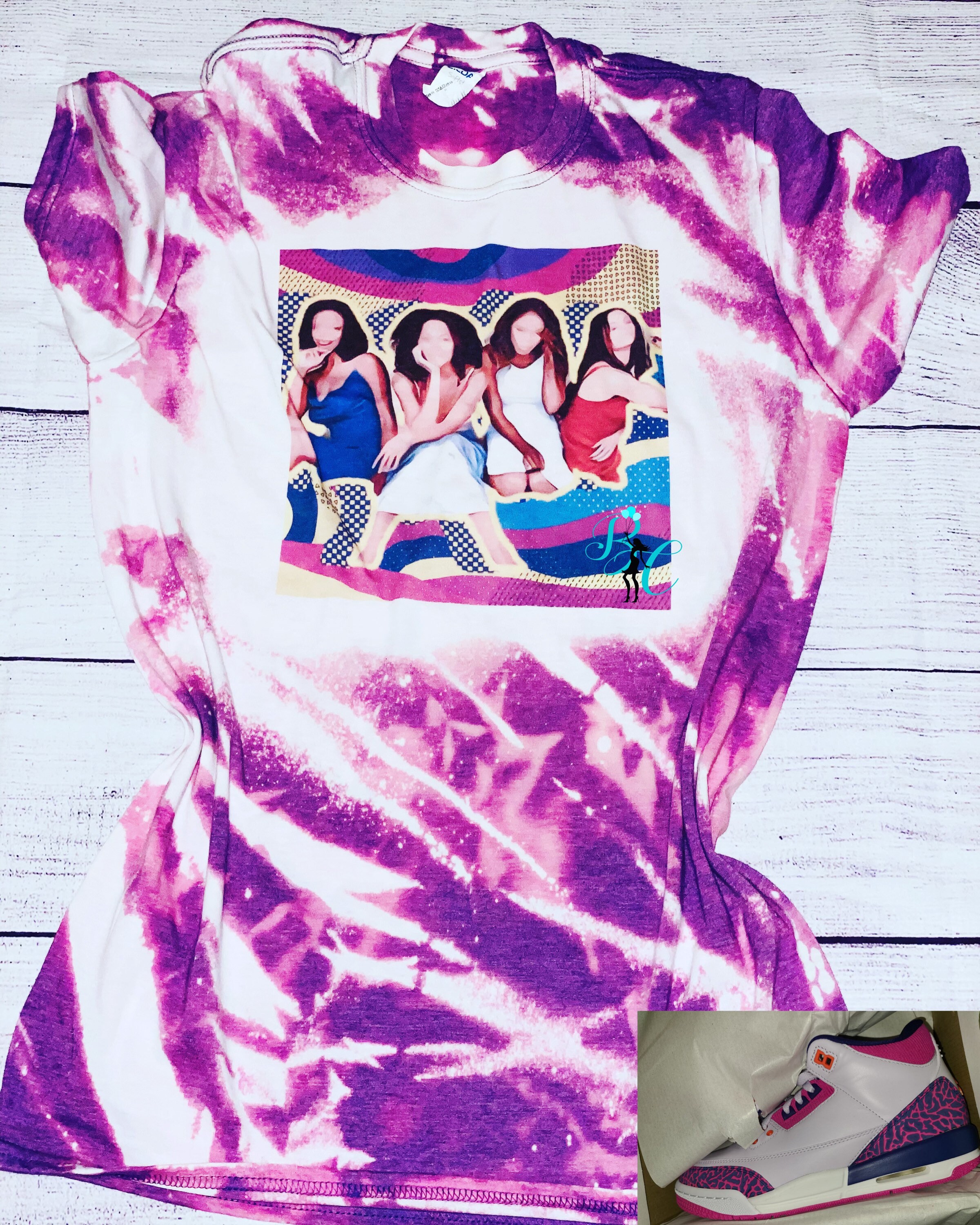 Custom Bleached Sublimated Shirts