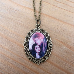 Labyrinth Jareth and Sarah Necklace