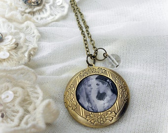 Labyrinth Sarah and Jareth Locket Necklace