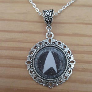 Star Trek Starfleet Command Logo Necklace