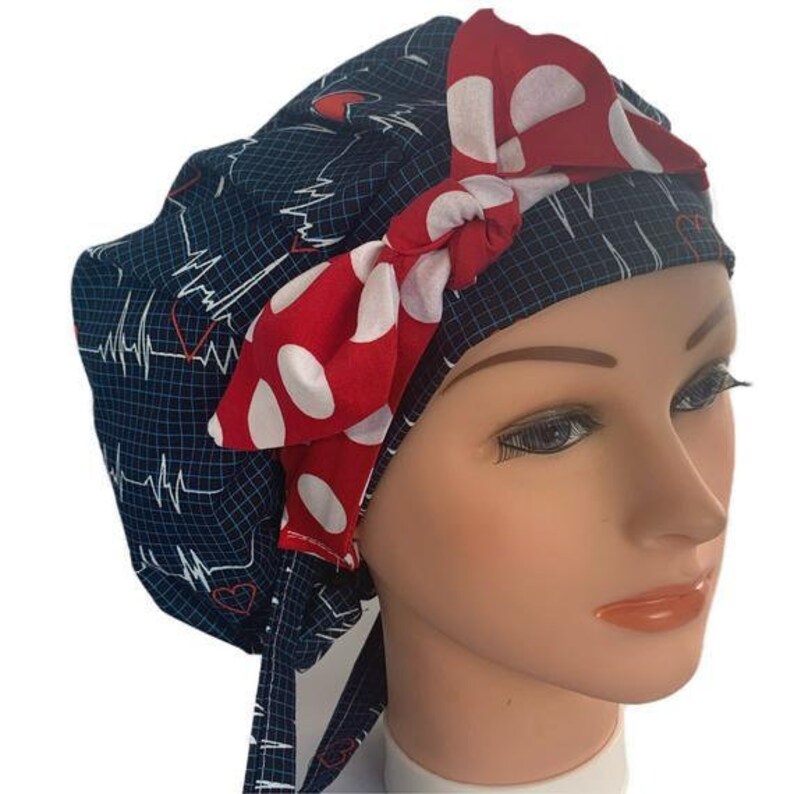 Chapeau de gommage/ Chirurgie Bouffant Medical Hat Satin Etsy