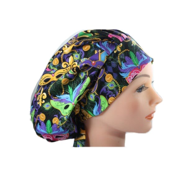 Scrub Hat Surgical Medical Cap Mardi 