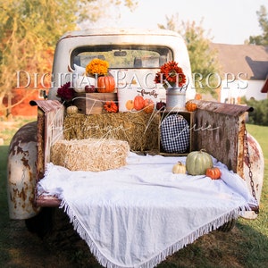 Vintage Truck Digital Backdrop Download for use in Photoshop or Composite photos for children, family and pet portraits, photographers