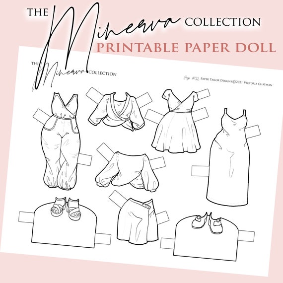 Printable hotsell doll clothes