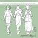 Fantasy Paper Doll Clothes Printable base 03 Coloring Page With Outfits ...
