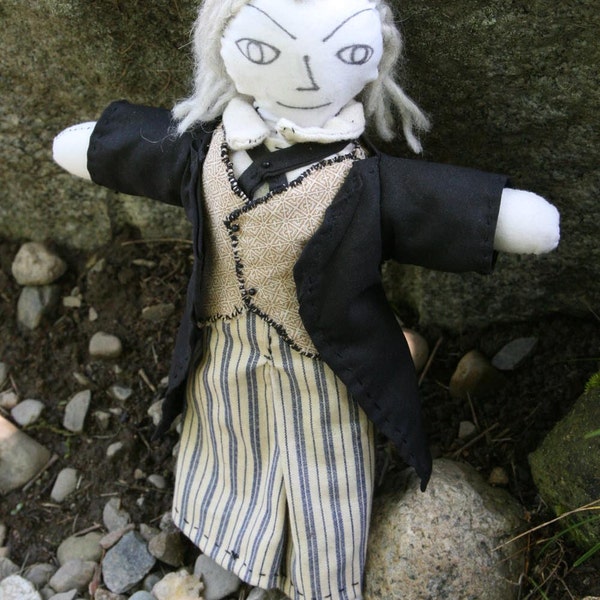 1st Doctor (William Hartnell) -- Handmade Doctor Who Doll