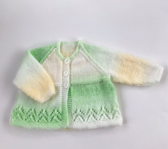 hand knitted baby matinee jackets