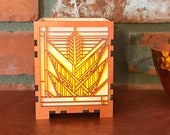 Dana-Thomas House Sumac Votive Candle Holder: Frank Lloyd Wright Inspired