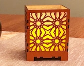 Fanoos Arabesque Votive Candle Lamp | Marrakech | Morocco | Muslim | Votive Holder | Tea Light